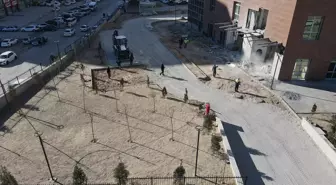 Niğde Belediyesi, 400 Yataklı Ek Hastane İnşaatının Çevre Düzenlemesine Devam Ediyor