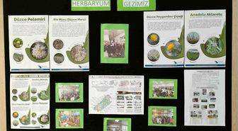 Düzce Üniversitesi Orman Fakültesi Herbaryumu ve Doldurulmuş Hayvan Müzesi'ni Nejdet Bıçakçıoğlu İlkokulu öğrencileri ziyaret etti
