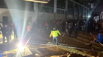 Tekirdağ'da Fabrika İnşaatında Göçük: 2 İşçi Toprak Altında