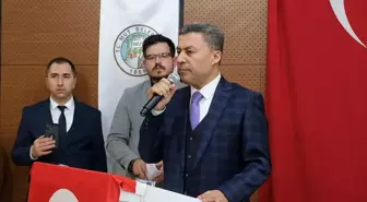 AK Parti MKYK Üyesi Mustafa Sever, Volkan Şeker'in tanıtım toplantısına katıldı
