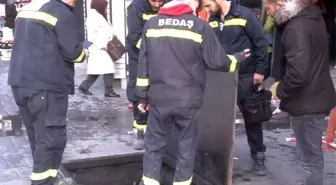 Bakırköy'de Yeraltı Çarşısında Yangın Çıktı