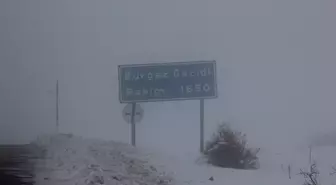 Beypazarı ilçesinde sis nedeniyle görüş mesafesi düştü