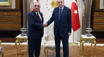 Cumhurbaşkanı Erdoğan, DSP Genel Başkanı Aksakal'ı Kabul Etti