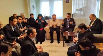 Eskişehir Cumhuriyet Başsavcısı ve adalet teşkilatı, şehit İstihkam Sözleşmeli Er Muhammed Tunahan Evcin'in ailesine taziye ziyaretinde bulundu