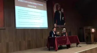 Kütahya'da okul yöneticilerine suç bildirme ve cinsel istismar konulu konferans düzenlendi