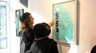Küçükçekmece'de 'Maviye Yolculuk' Sergisi Sanatseverlerle Buluştu