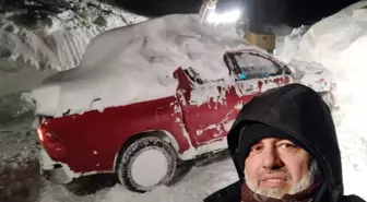 Artvin'in Borçka ilçesinde kar altında kaybolan operatörün aracı 4 günde bulundu