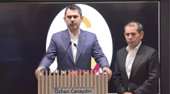 AK Parti İstanbul Büyükşehir Belediye Başkan Adayı Murat Kurum, Galatasaray Spor Kulübü'nü ziyaret etti