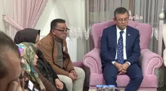 CHP Genel Başkanı Özgür Özel, şehit Piyade Üsteğmen Gökhan Delen'in ailesini ziyaret etti