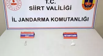 Siirt'te 40 Gram Metamfetamin Ele Geçirildi