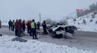 Sivas Zara'da Kar Kazası: 1 Ölü, 6 Yaralı