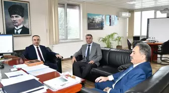 Edirne Cumhuriyet Başsavcısı Mustafa Çakmak, Tekirdağ Valisi Recep Soytürk'ü ziyaret etti