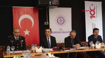 Burdur Valisi Türker Öksüz, huzur ve güvenlik için çalışmaları anlattı