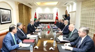 Dışişleri Bakanı Hakan Fidan, Ürdün Dışişleri Bakanı ile görüştü