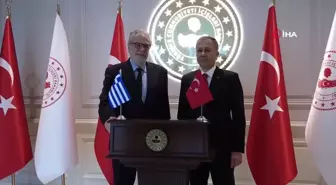 Bakan Yerlikaya, Yunanistan Denizcilik ve Ada Politikaları Bakanı Stylianides'i kabul etti