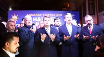 Evren Dinçer Aksaray'da coşkulu kalabalık tarafından karşılandı