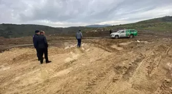 İzmir'de izinsiz hafriyat ve moloz döküm sahasına ceza