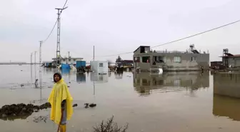 Hatay'da Yağışlar Sonucu Evler Sular Altında Kaldı