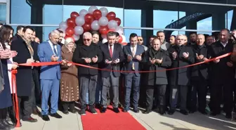 Gümüşhane Valisi Alper Tanrısever, Kelkit'teki tekstil fabrikasının açılışına katıldı