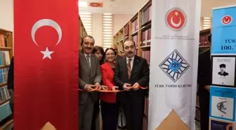 Hitit Üniversitesi Merkez Kütüphanesi'nde Türk Tarih Kurumu 100. Yıl Kitaplığı Açıldı