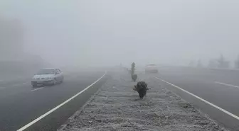 Ilgaz Dağı'nda Yoğun Sis Ulaşımı Olumsuz Etkiliyor