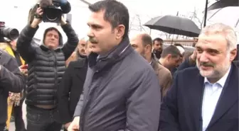 AK Parti İstanbul Büyükşehir Belediye Başkan Adayı Murat Kurum Okmeydanı Kentsel Dönüşüm Alanını Ziyaret Etti