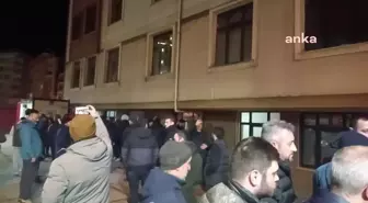 Rize'de işten çıkarılan işçilere destek eylemi