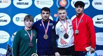 Muhammet Ali Göçmen, Zagreb Open'da bronz madalya kazandı