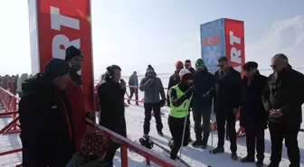 Türkiye Kayak Federasyonu tarafından düzenlenen Kayaklı Koşu Eleme Yarışması başladı