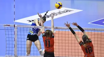 Nilüfer Belediyespor, CSM Lugoj'u 3-0 yenerek yarı finale yükseldi