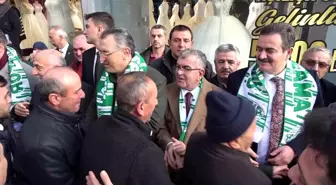 AK Parti Amasya Belediye Başkan Adayı Mehmet Uyanık, Amasya'da Coşkuyla Karşılandı