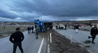 Amasya'da zincirleme kaza: 3 kişi yaralandı