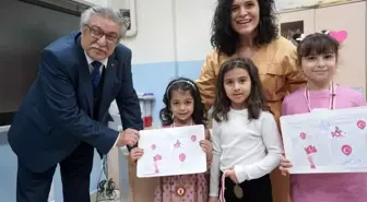 Bilecik Belediye Başkanı Mustafa Sadık Kaya, Atatürk İlkokulu öğrencilerini ziyaret etti