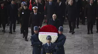 Cumhur İttifakı Ankara Büyükşehir Belediye Başkan Adayı Turgut Altınok Anıtkabir'i Ziyaret Etti