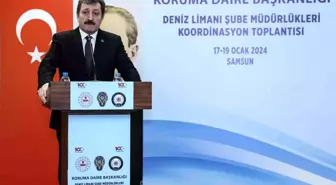 Emniyet Genel Müdürlüğü'nün Deniz Limanı Şube Müdürlükleri Koordinasyon Toplantısı Samsun'da yapıldı