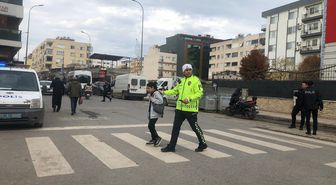 İskenderun'da Okul Önlerinde Denetim Yapıldı