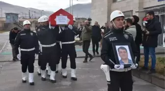 Niğde'de Polis Memurunun Cenazesi Memleketine Gönderildi