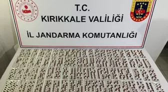 Kırıkkale'de 1320 sentetik uyuşturucu hap ele geçirildi, 1 kişi tutuklandı