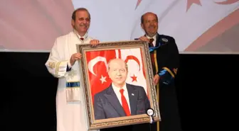 KKTC Cumhurbaşkanı Ersin Tatar'a KTÜ'de fahri doktora unvanı verildi