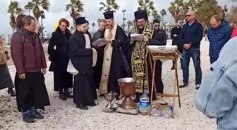 Ortodokslar Epifani Bayramı'nı Side'de kutladı