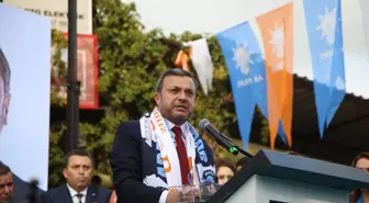 AK Parti Adana Büyükşehir Belediye Başkan Adayı Kocaispir Meşalelerle Karşılandı