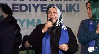 Şeyma Döğücü, Sancaktepe'de Coşkulu Kalabalık Tarafından Karşılandı