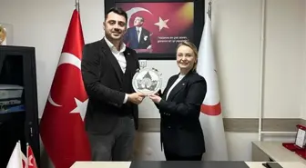 Genç Kızılay Genel Başkanı Bilecik'e ziyarette bulundu