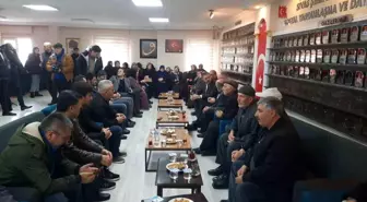 AK Parti Sivas Belediye Başkanı Hilmi Bilgin, Şehitler Derneği'ni ziyaret etti