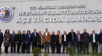 Kartal Belediyesi Muhtarları Aşevi ve Afet İşleri Müdürlüğü'nde Ağırladı