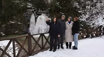 Trabzon Tonya'daki Canikdere Şelalesi Turistlerin İlgi Odağı