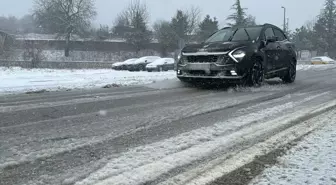 Trakya'da Sağanak Yağış Kar Yağışına Dönüştü