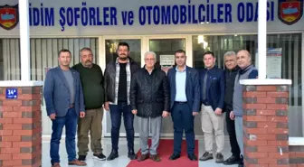 TŞOF Başkanı Didim Şoförler Odası'nı ziyaret etti
