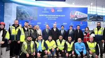 Gayrettepe-İstanbul Havalimanı Metro Hattı'nın Kağıthane-Gayrettepe Etabı Tamamlandı