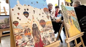 Kocaeli'de Özel Çocukların Resimleri Gazze'deki Çocuklar İçin Sergilendi